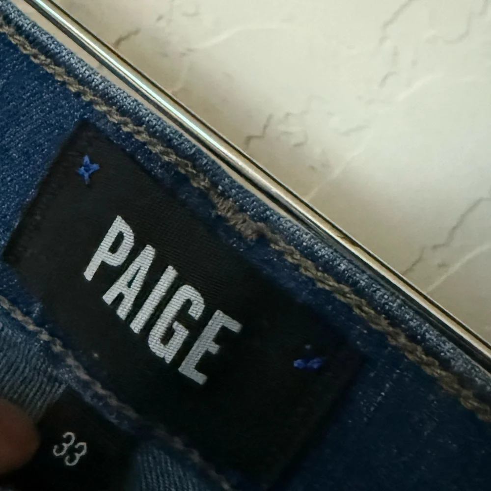 PAIGE|Women’s Dark Blue Skinny Jeans (no distressing) size 33•••closet staple - Picture 8 of 13